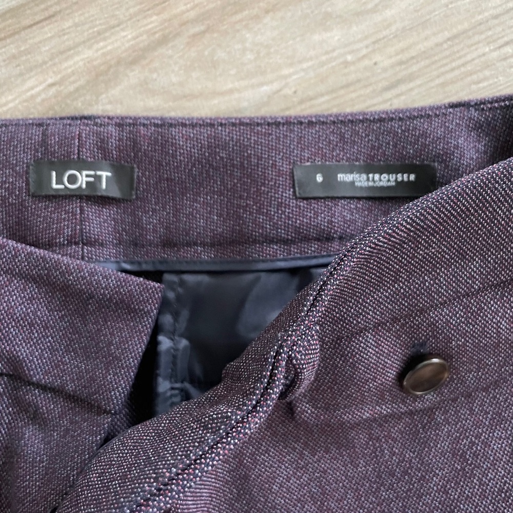Ann Taylor Loft heavy-weight trousers